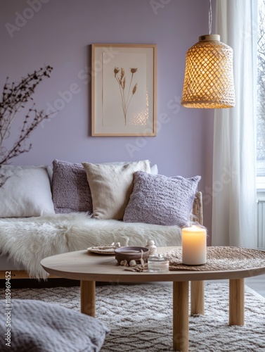 Cozy Living Room Interior D...
