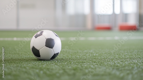 Soccer Ball on Artificial T...