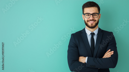 Confident Businessman: A Po...