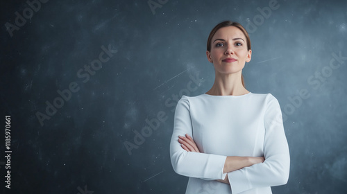Confident Businesswoman: Po...
