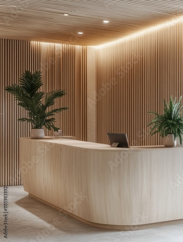 Modern Minimalist Wooden Re...