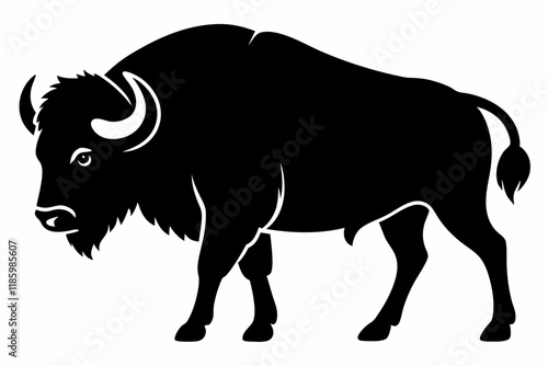 buffalo  silhouette vector