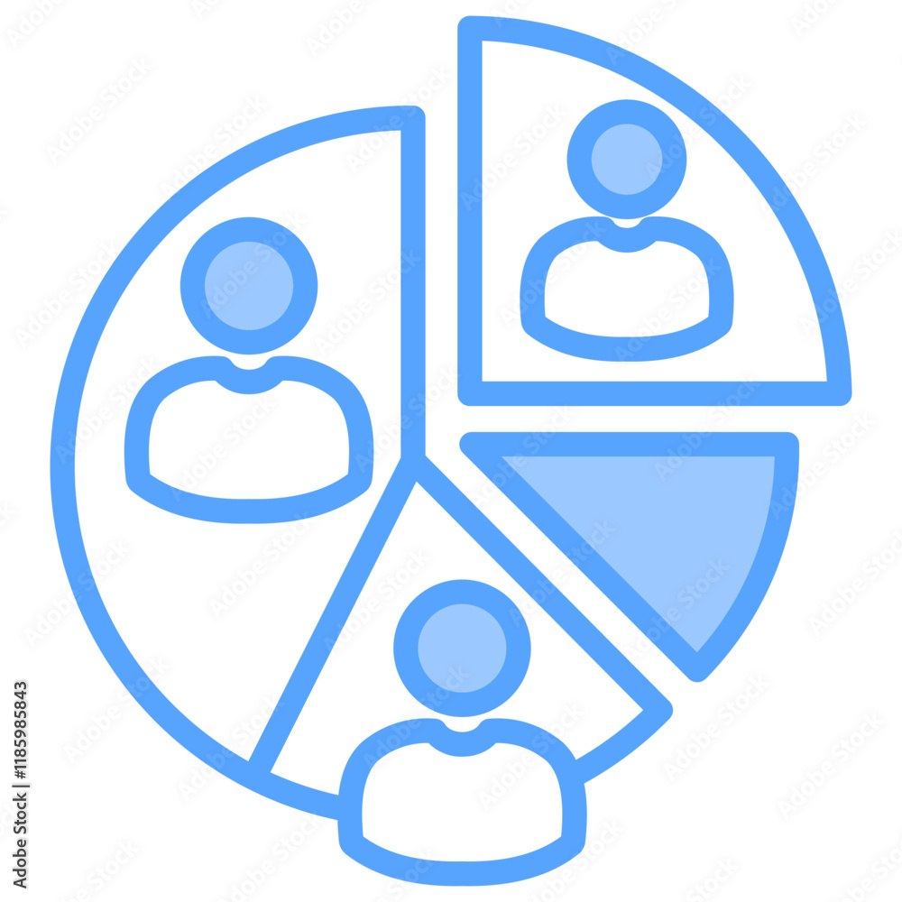 Segmentation Icon Segmentation Icon