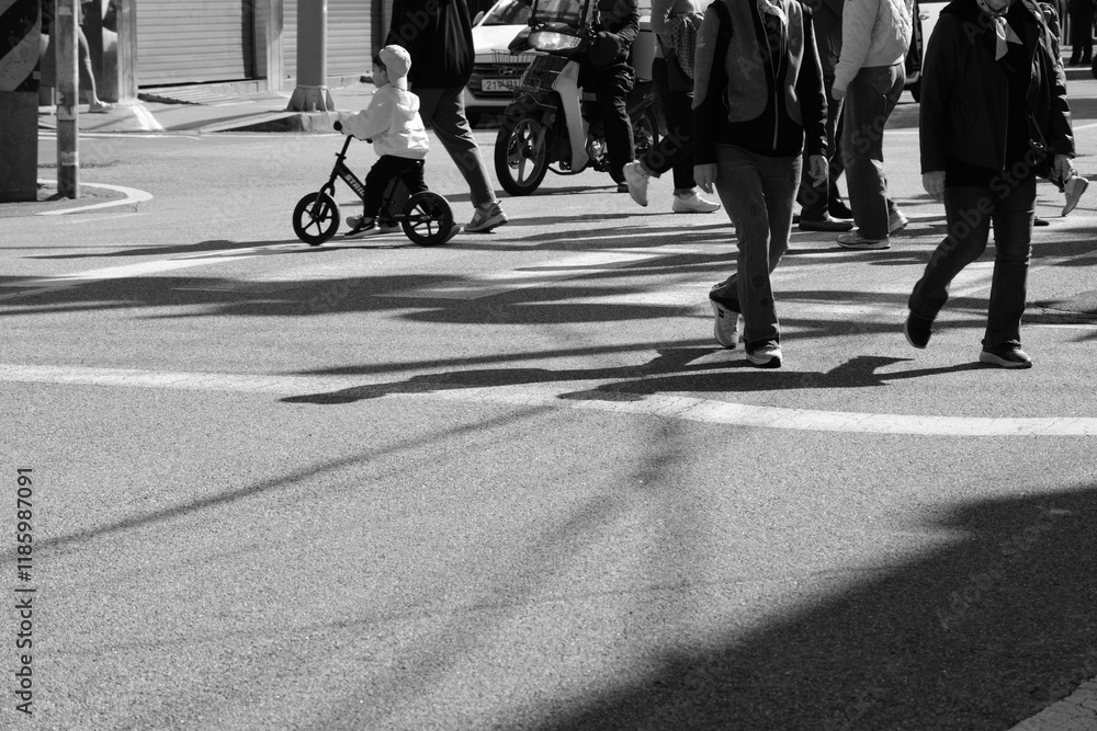 Obraz premium 흑백 필름 사진