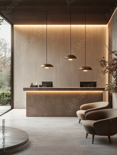 Modern Minimalist Reception...
