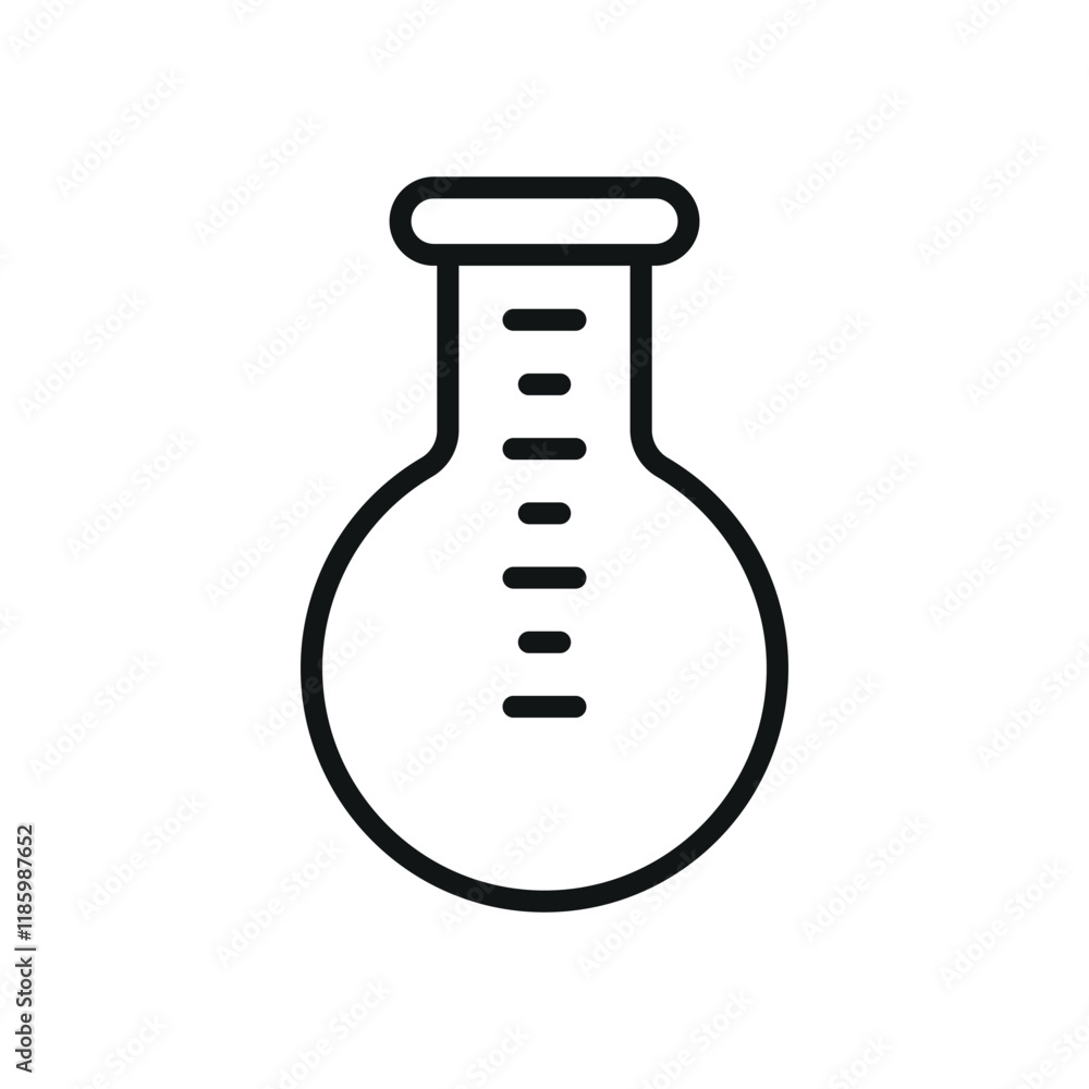 Flask icon vector design featuring a dynamic and creative style, ideal for adding a touch of experimentation to technology, laboratory, or STEM-themed projects Flask icon vector design featuring a dynamic and creative style, ideal for adding a touch of experimentation to technology, laboratory, or STEM-themed projects
