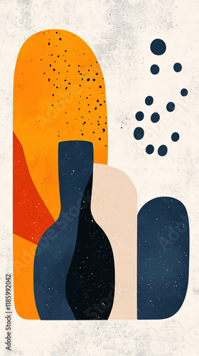 Retro Geometry: A Timeless Fusion of Vintage Shapes and Modern Design