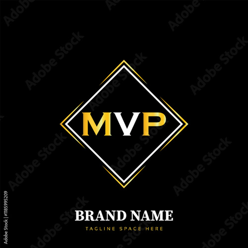 MVP letter logo design in illustration. Vector logo, calligraphy designs for logo, Poster, Invitation, etc. Free Download MVP letter logo design in illustration. Vector logo, calligraphy designs for logo, Poster, Invitation, etc. - GFXLoad