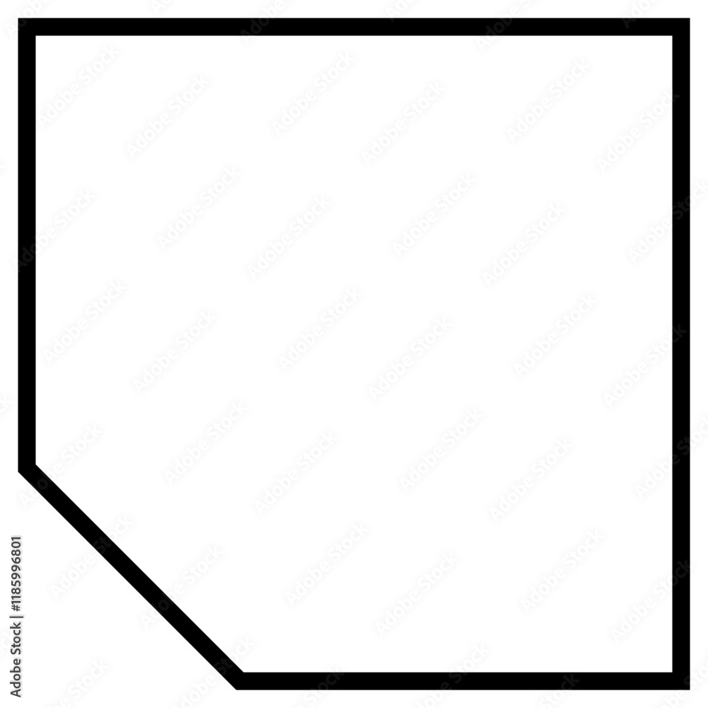 Square corner frame Square corner frame