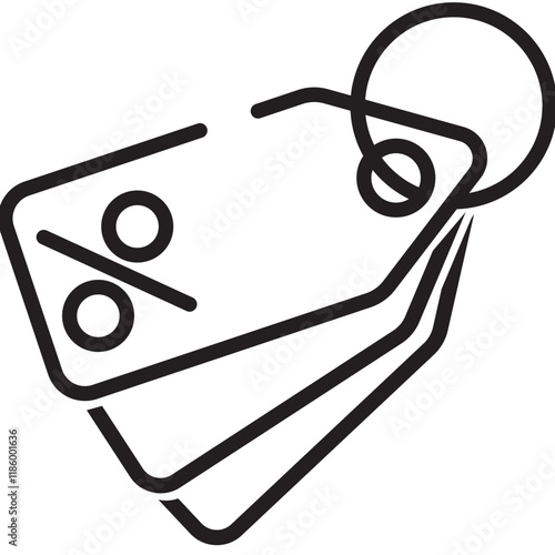 Price Tag Line Icon
