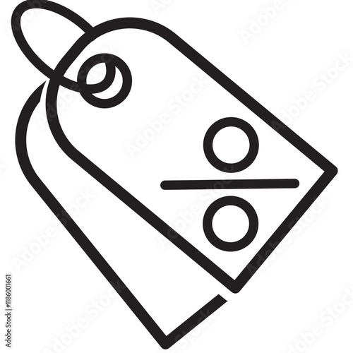 Price Tag Line Icon
