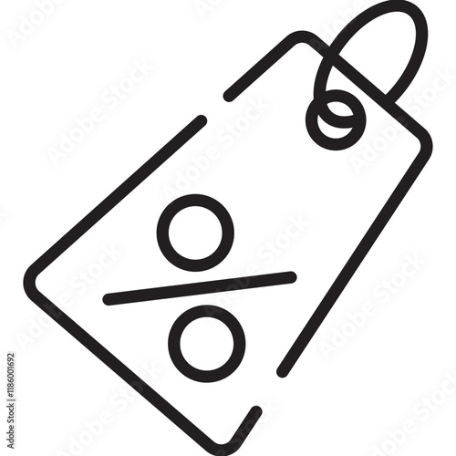 Price Tag Line Icon