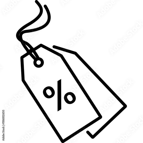 Price Tag Line Icon