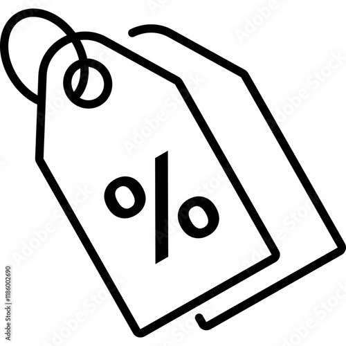 Price Tag Line Icon