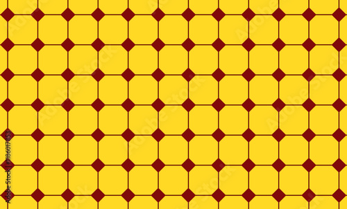 Moroccan Table Seamless Zellij Tile Pattern