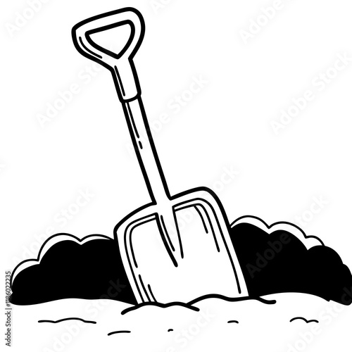 shovel and spade