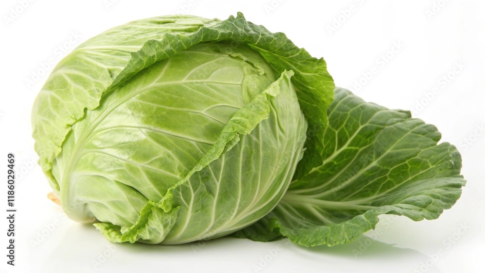 Fresh green cabbage Fresh green cabbage