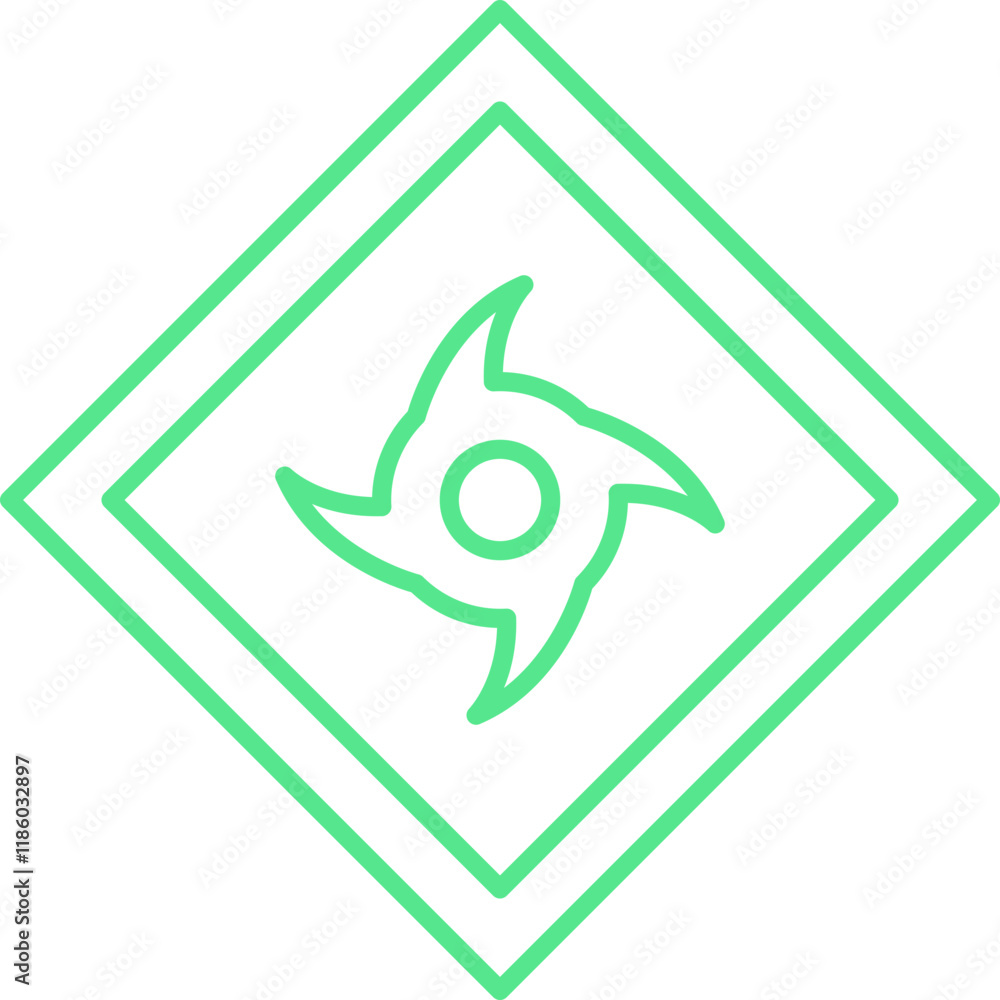 Hurricane Warning icon single vector illustration Hurricane Warning icon single vector illustration