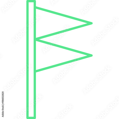 Gale Warning icon single vector illustration