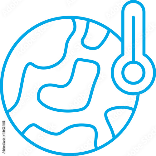 Warm icon single vector illustration