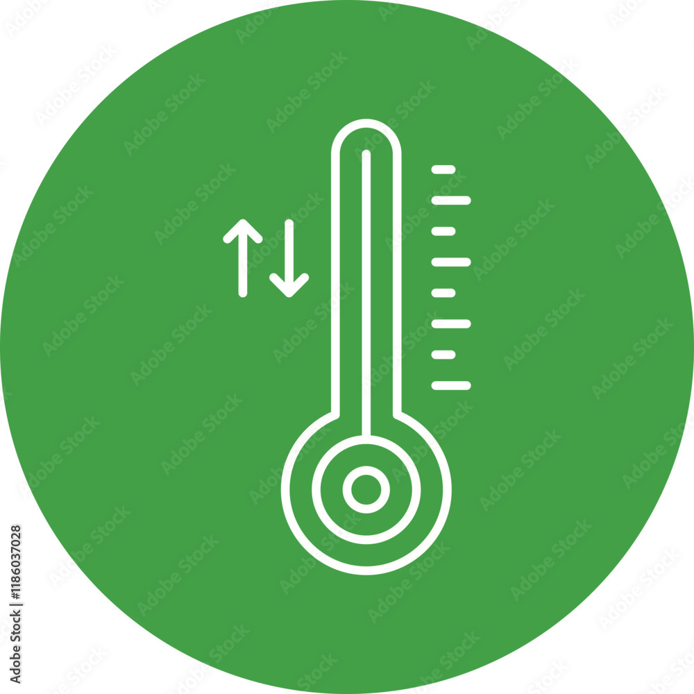 Thermometer icon single vector illustration Thermometer icon single vector illustration