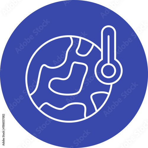 Warm icon single vector illustration