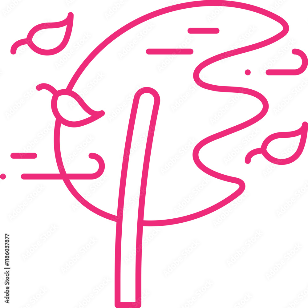 Windy icon single vector illustration Windy icon single vector illustration