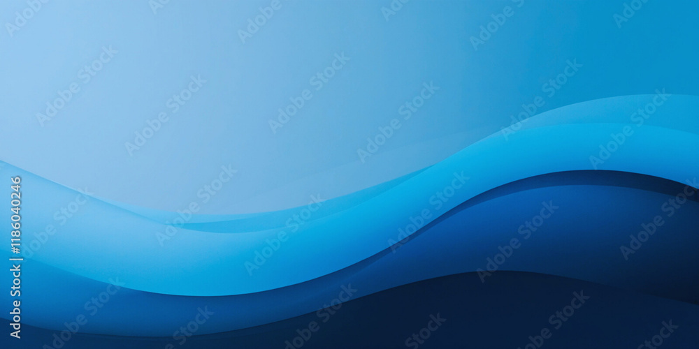 Light Blue Gradient with Wavy Lines Light Blue Gradient with Wavy Lines