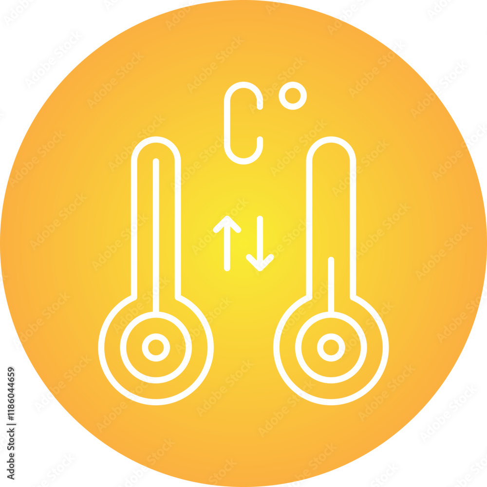 Degrees icon single vector illustration Degrees icon single vector illustration