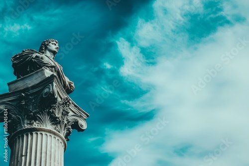 February 12, 2017 - Athens, Greece: The Caryatides of the Erechtheion temple on the Acropolis photo