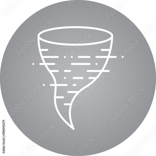 Sandstrom icon single vector illustration photo