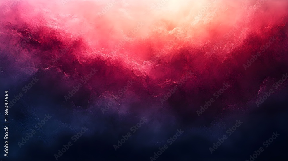 Obraz premium A background of a moody gradient shifting from deep maroon to charcoal gray. 
