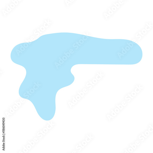 abstract blobs dull blue for background