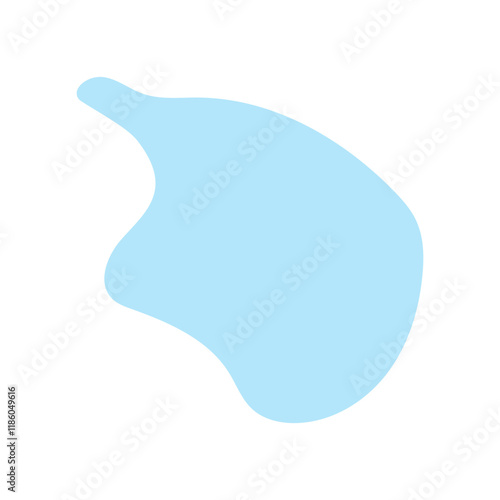 abstract blobs dull blue for background
