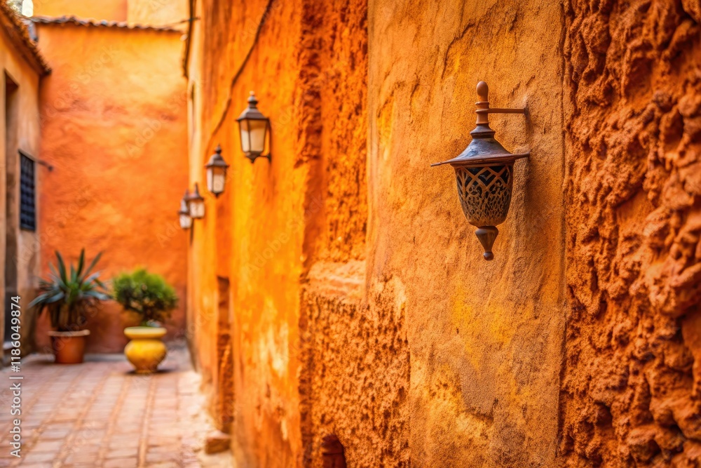 Rich ochre clay wall, Moroccan terracotta texture, shabby concrete detail, deep focus. Rich ochre clay wall, Moroccan terracotta texture, shabby concrete detail, deep focus.