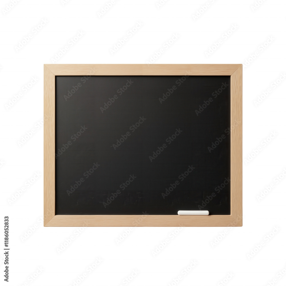 Classic Blackboard with Wooden Frame for Educational Use Classic Blackboard with Wooden Frame for Educational Use
