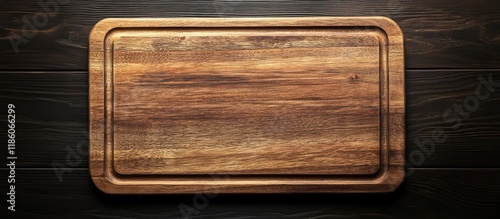 Wooden cutting board or ser...