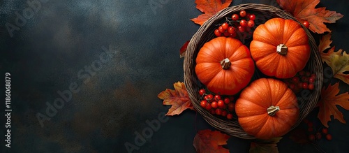 Beautiful pumpkins are in t...