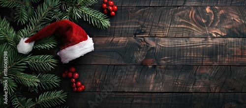 Christmas fir tree branches...