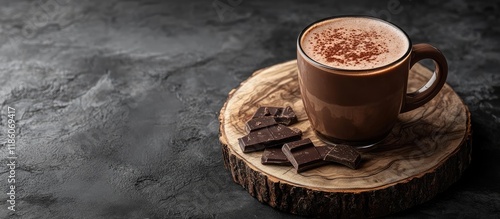 Delicious hot chocolate ser...