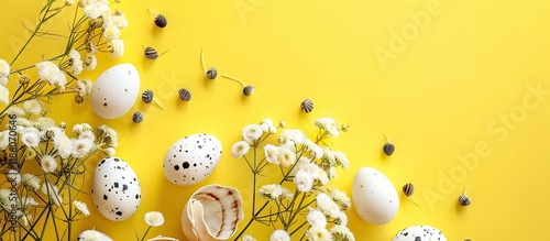 Minimalistic Easter backdro...