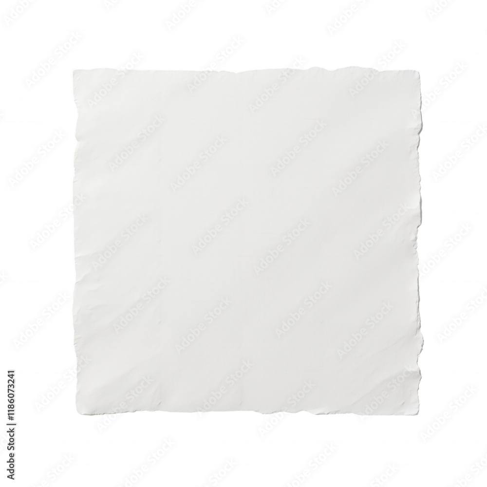 Textured White Paper Square for Creative Backgrounds Textured White Paper Square for Creative Backgrounds