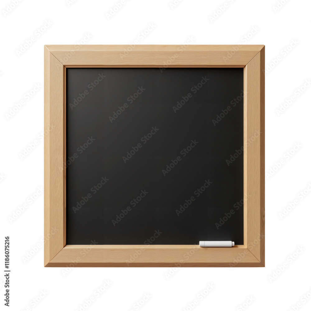 Wooden Framed Chalkboard for Education and Planning Wooden Framed Chalkboard for Education and Planning