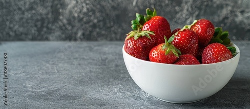 Juicy ripe strawberries in ...