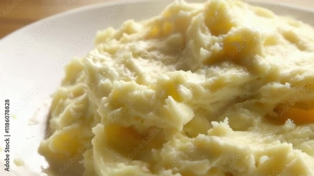 Fork twists fluffy mashed pillowy texture butter streaks steam dances or Mashed fluffy fork butter streaks Fork twists fluffy mashed pillowy texture butter streaks steam dances or Mashed fluffy fork butter streaks