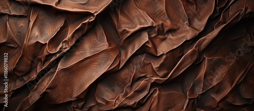 brown wrinkled background. ...