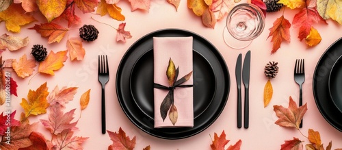 Festive table arrangement f...