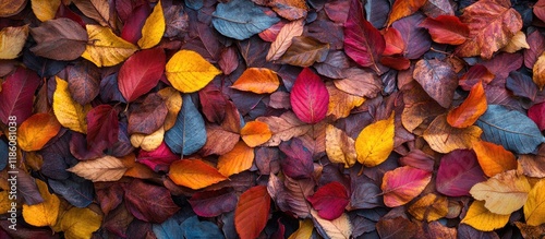 Colorful assorted autumn le...