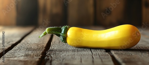 Fresh ripe yellow zucchini ...
