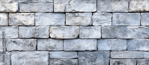Old grunge gray stone brick...